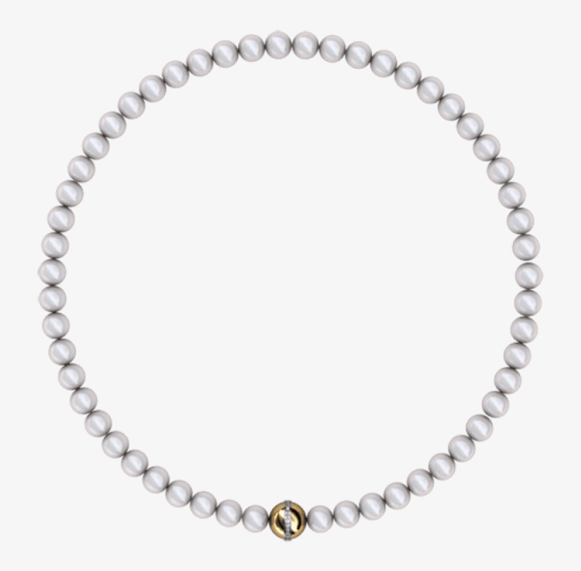 Free Png Pearl String Png Images Transparent - Mood By Jon Richard Cream Pearl Long Rope Necklace, transparent png download