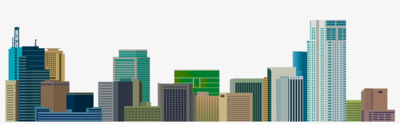 Cloud Mountains 1 Mountains 2 City Buildings - Businesses Buildings Png, transparent png download