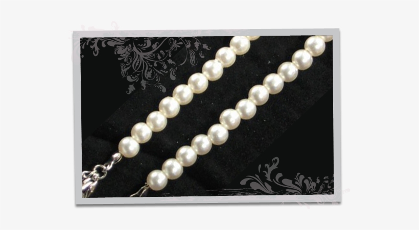This Very Elegant Pearl Bra Strap Is Made From A String - World Wide Web, transparent png download