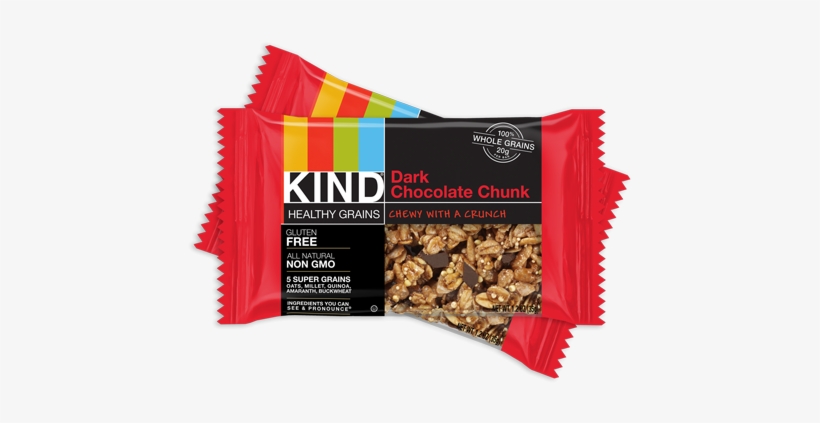 I Discovered The Kind Healthy Grains Bars Over The - Kind Bar Chocolate Chip, transparent png download