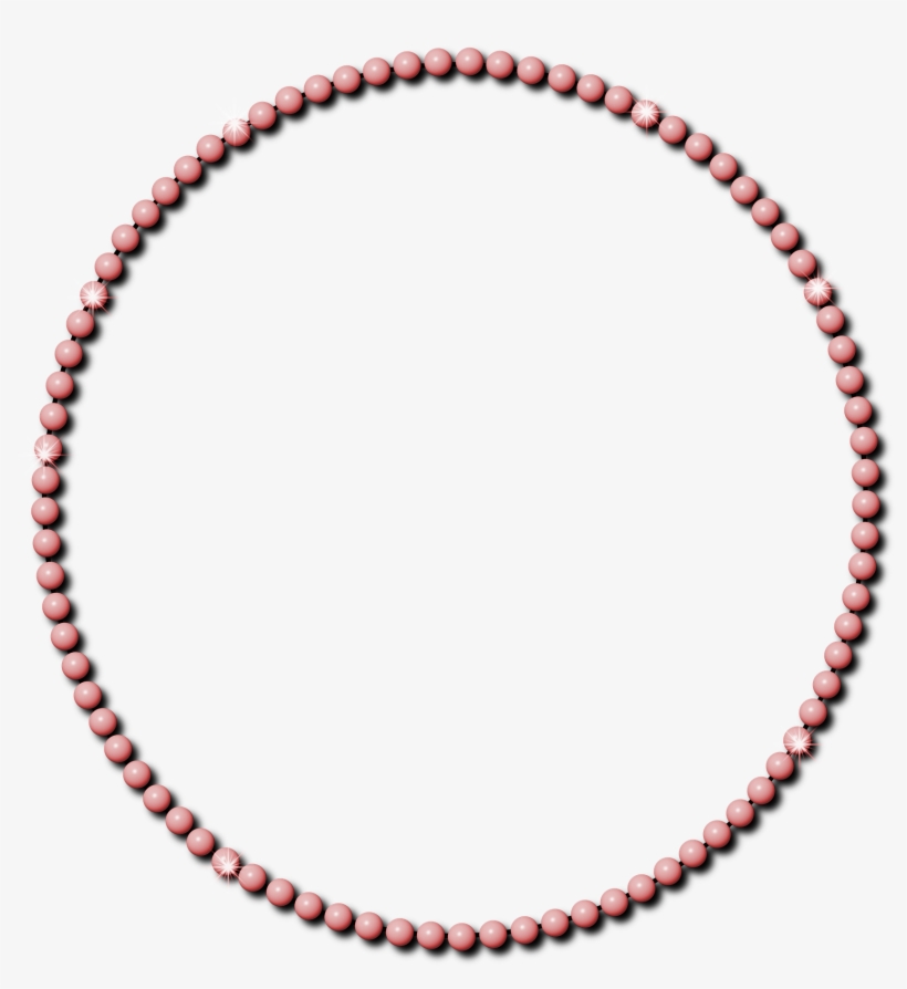 Pearls Border Clipart Cliparthut Free Clipart - Michael Kors Magnetic Closure Necklace, transparent png download