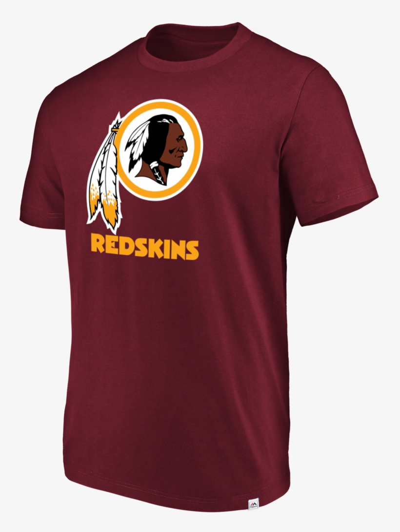 Washington Redskins Majestic Men's Burgundy Flex Logo - Washington Redskins, transparent png download