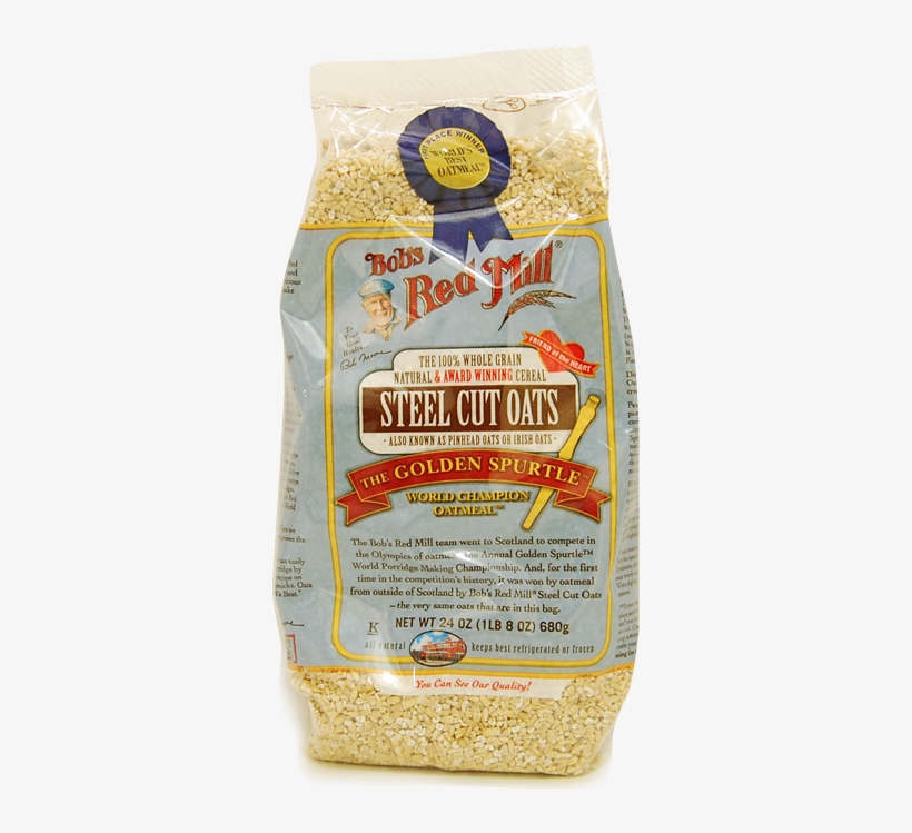 Bob's Red Mill Steel-cut Oats - Bob's Red Mill - Organic Steel Cut Oats, 680g, transparent png download