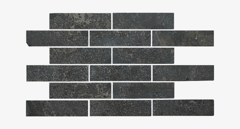 Bottega™, Bleu Fonce Patina 1x4" Broken Joint, Stock - Tile, transparent png download