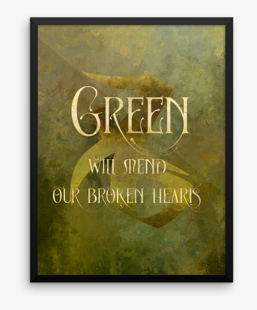 Green Will Heal Our Broken Hearts - Christmas Card, transparent png download