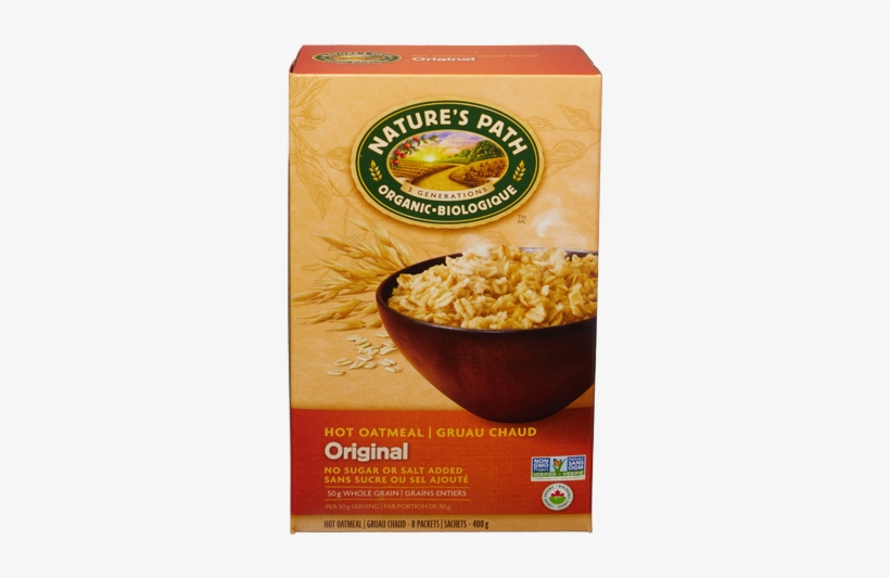 Natures Path Original Oatmeal - Nature's Path Organic Oatmeal Original, transparent png download