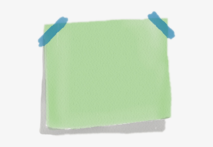 Notes Papel Aquarela Watercolor Catarinazs - Picsart Photo Studio, transparent png download