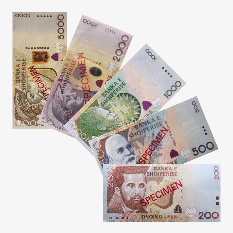 Lek Notes - Lek Shqiptar, transparent png download