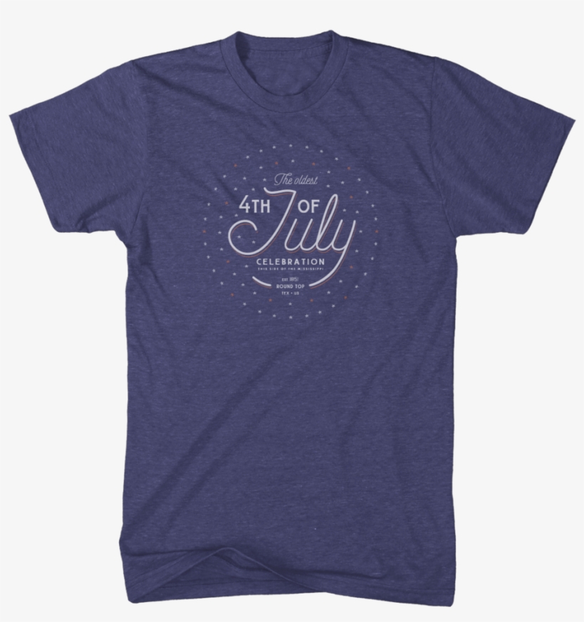 Round Top 4th Of July Script Tee, transparent png download