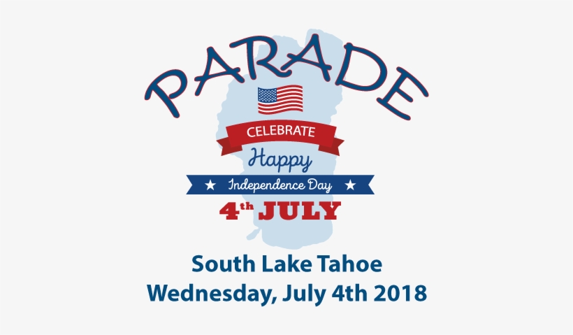 South Lake Tahoe Events, 4th Of July Parade - Cafepress Happy Camper Large Serving Tray, transparent png download