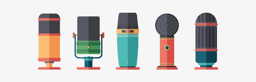 Microphones - 1/2in Bis 4in Gewohnheits-farbtupfen-weiß-gewebe Stoff, transparent png download