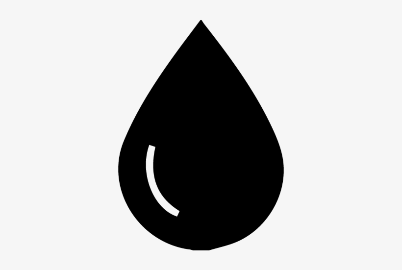 Liqu#drop - Water Drop Black Png, transparent png download