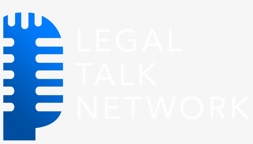 Mic White Text - Electric Blue, transparent png download