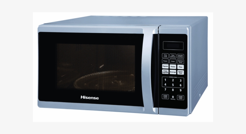 Hisense 28lt Silver Elec Microwave H28momme - Hisense Microwave, transparent png download