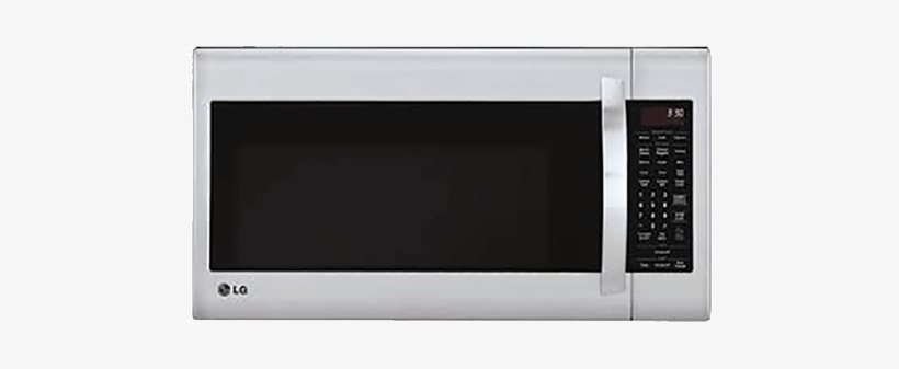 Lg Microwave Oven With Fan - Lg 2 Cu. Ft. Over-the-range Microwave - Stainless Steel, transparent png download