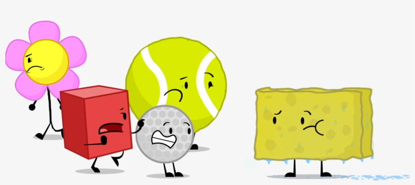Sponge Out Of Water - Battle For Dream Island, transparent png download