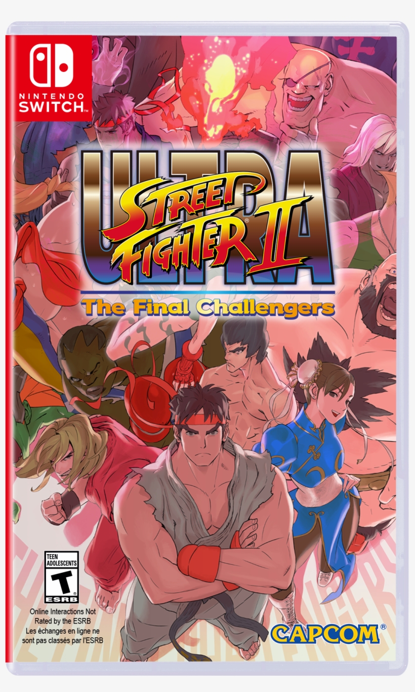 Street Fighter On Twitter - Ultra Street Fighter Switch, transparent png download