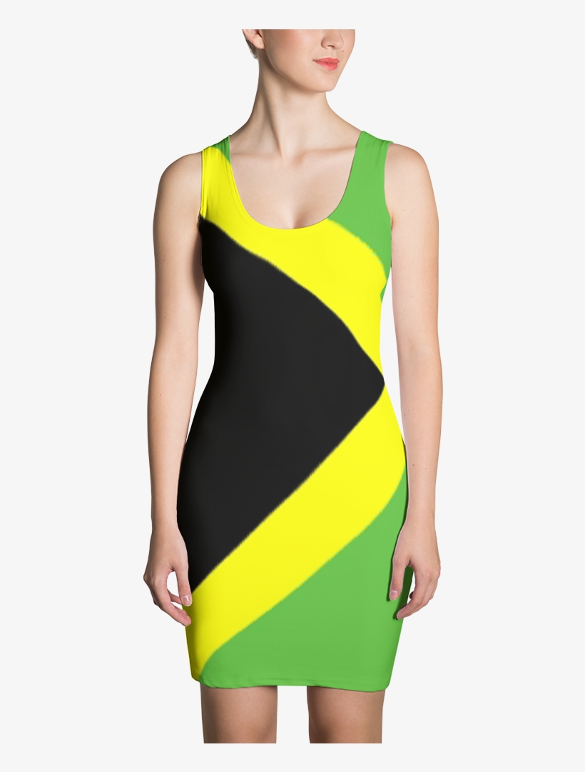 Jamaican Flag Dress - Ice Cream Costume, Halloween Costume, Fun Costume,, transparent png download