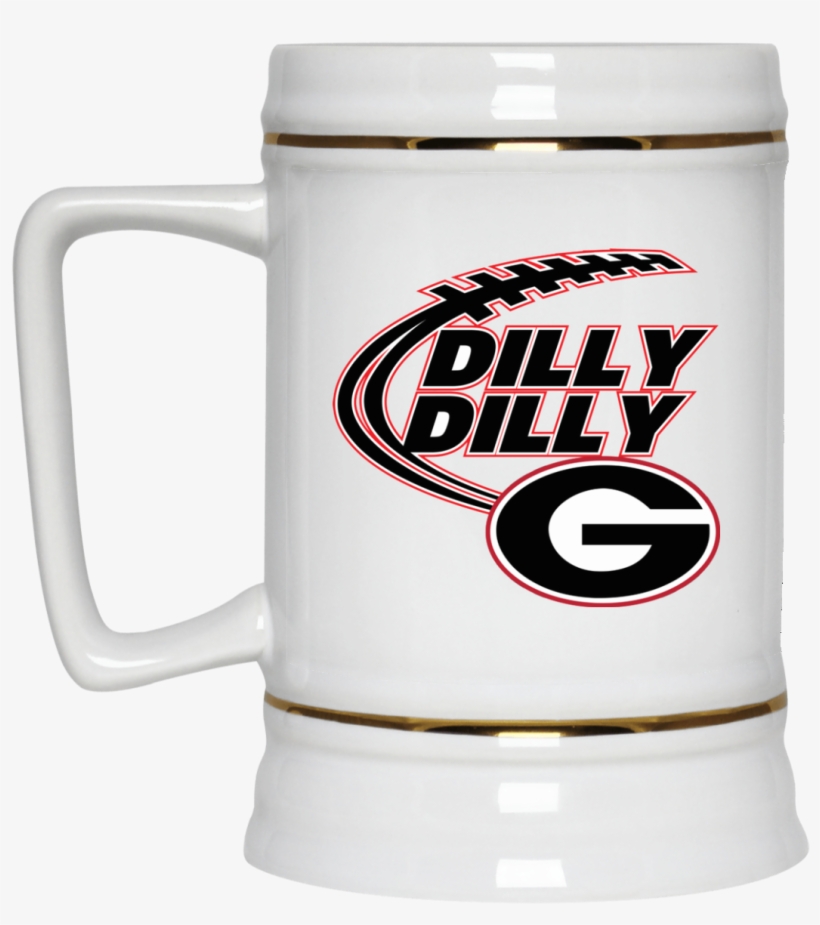 Image 6 Georgia Bulldogs Dilly Dilly White Mug & Beer - Brazil 2016 Flag Green T-shirt, transparent png download