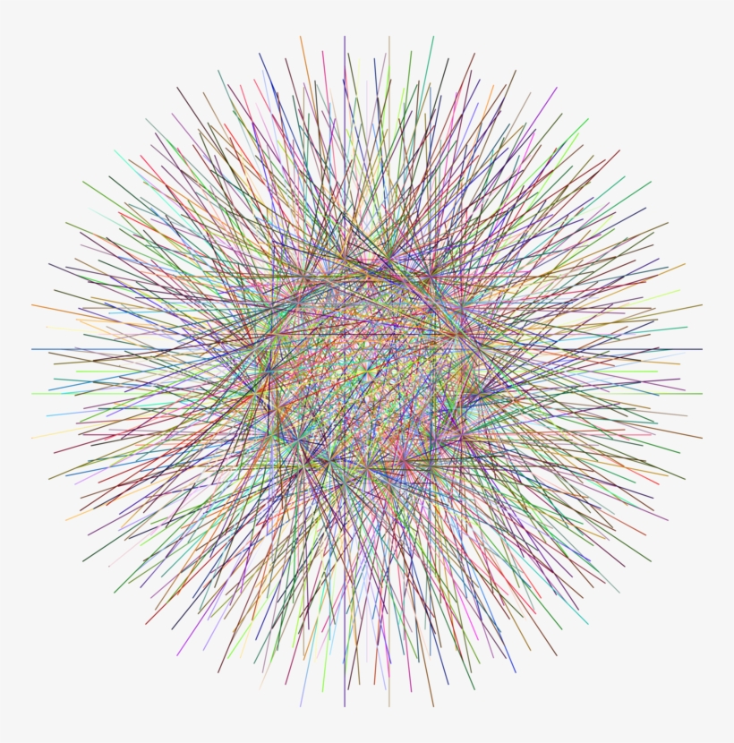 Line Art Silhouette Ornament Sea Urchin Decorative, transparent png download