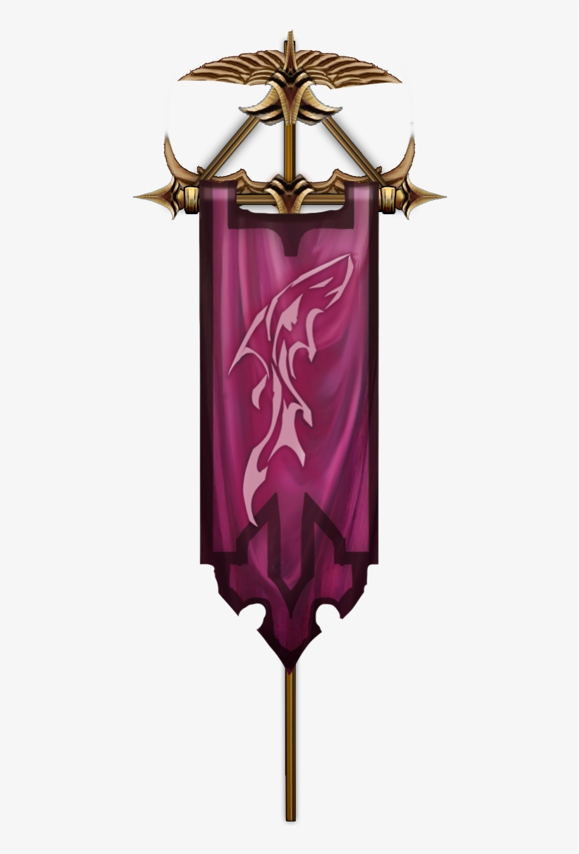 Shark Pole Banner - Banner Pole Png, transparent png download