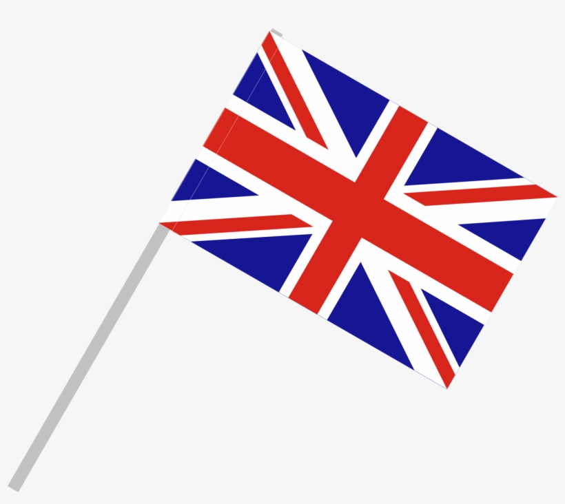 Free Canada Flag Pole Png - British Flag With Pole, transparent png download