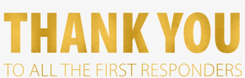Thanks - Horses And First Responders, transparent png download