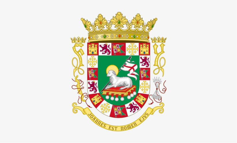 Coat Of Arms Of Puerto Rico - Commonwealth Of Puerto Rico, transparent png download
