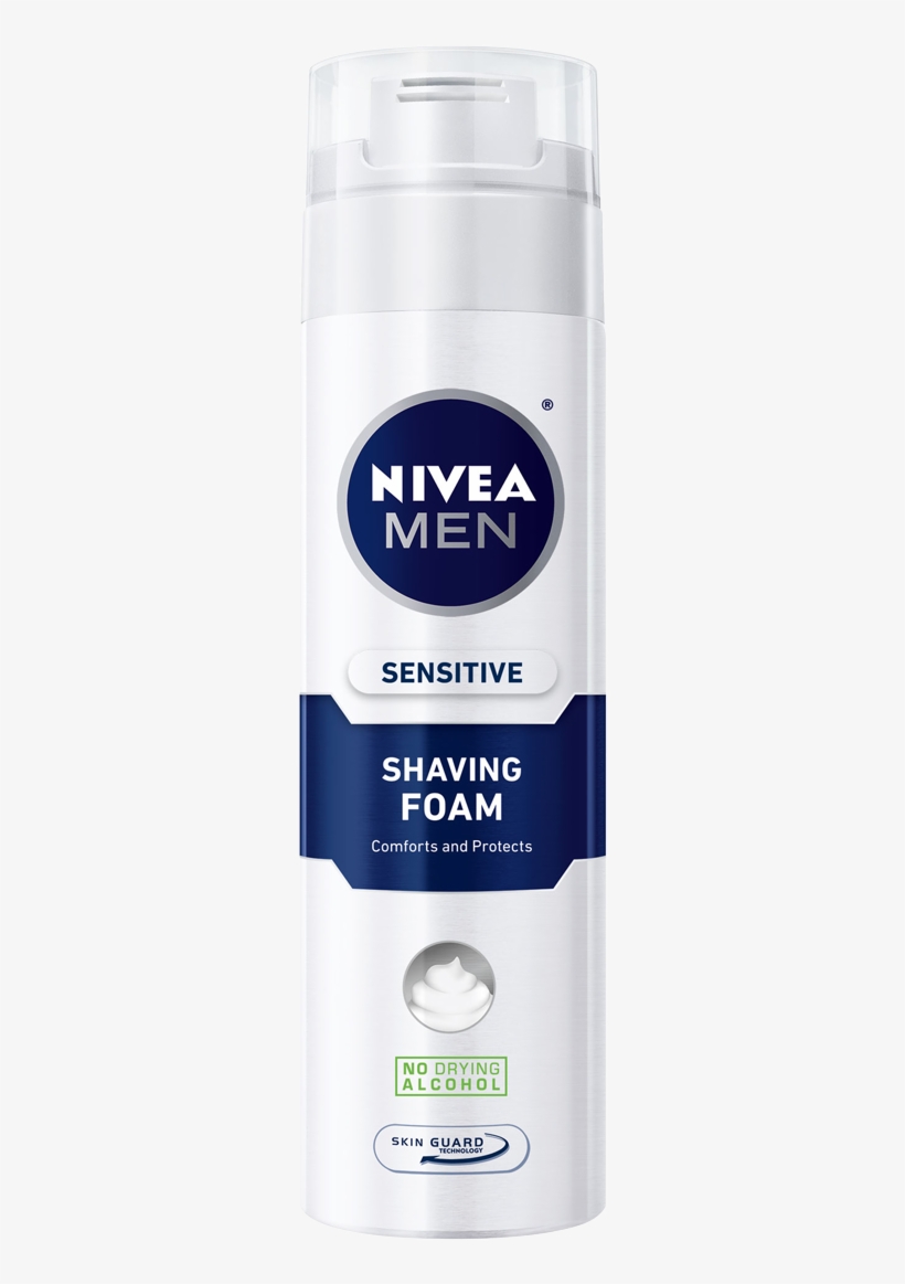 Nivea Shaving Foam Cool, transparent png download