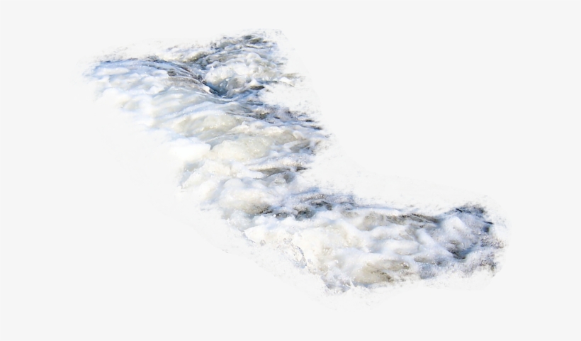 This Rock Is A Little One Sided But Looks Good - Wave Foam Png, transparent png download