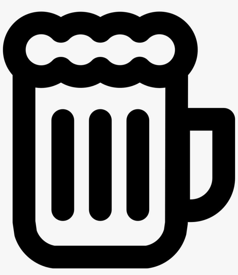 Jar Of Beer With Foam Comments - Vaso De Cerveza Vector Png, transparent png download