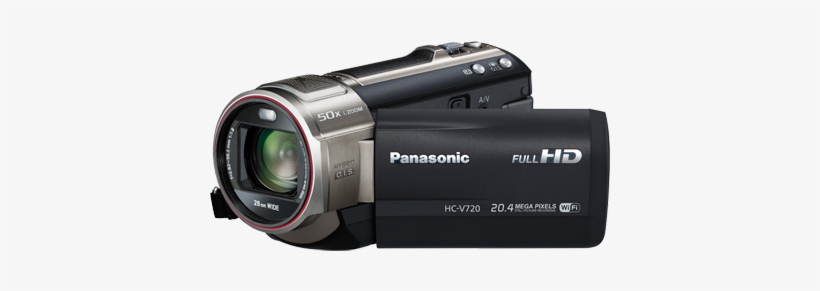 Video Camera Png Picture Movie Camera Png - Panasonic Hc V720, transparent png download