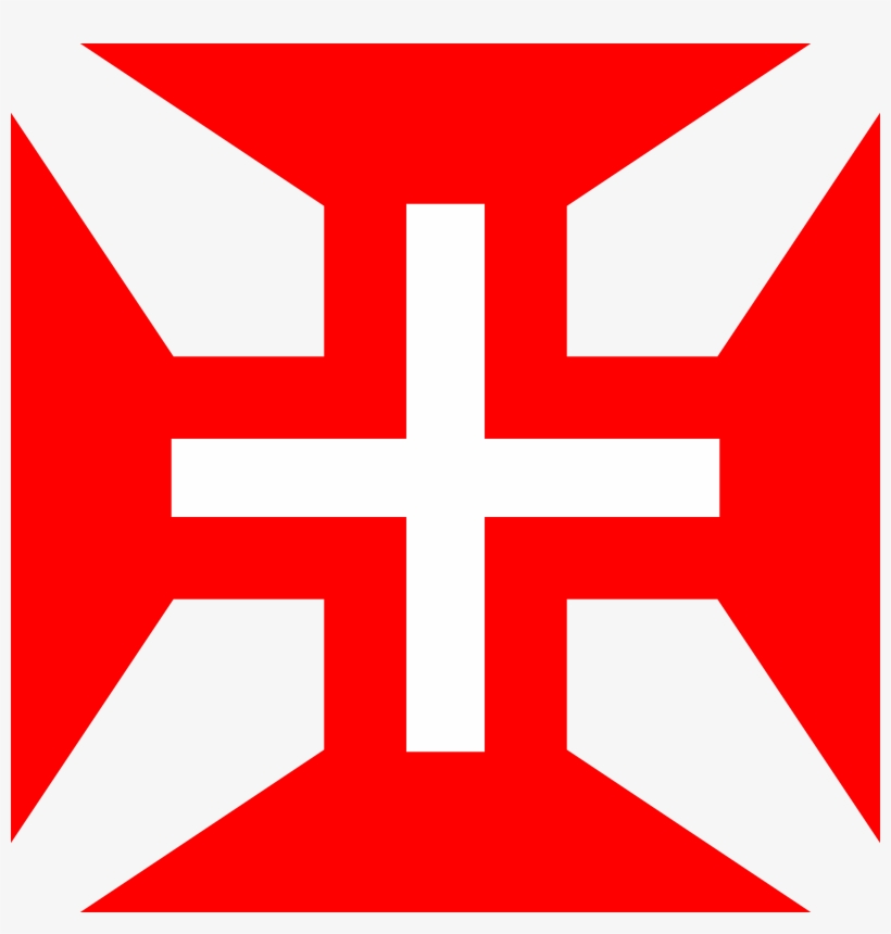 Order Of Christ Cross Clip Free Download - Christian Cross, transparent png download