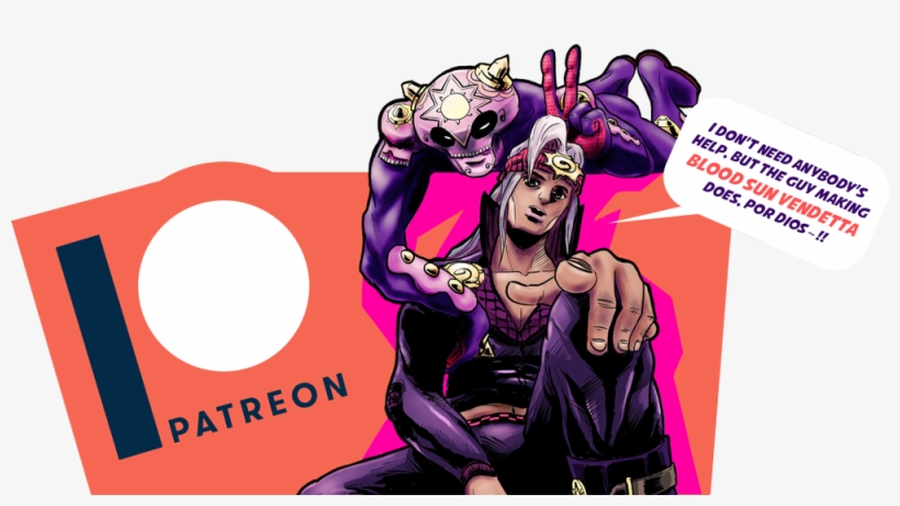 Jojo Blood Sun Vendetta, transparent png download