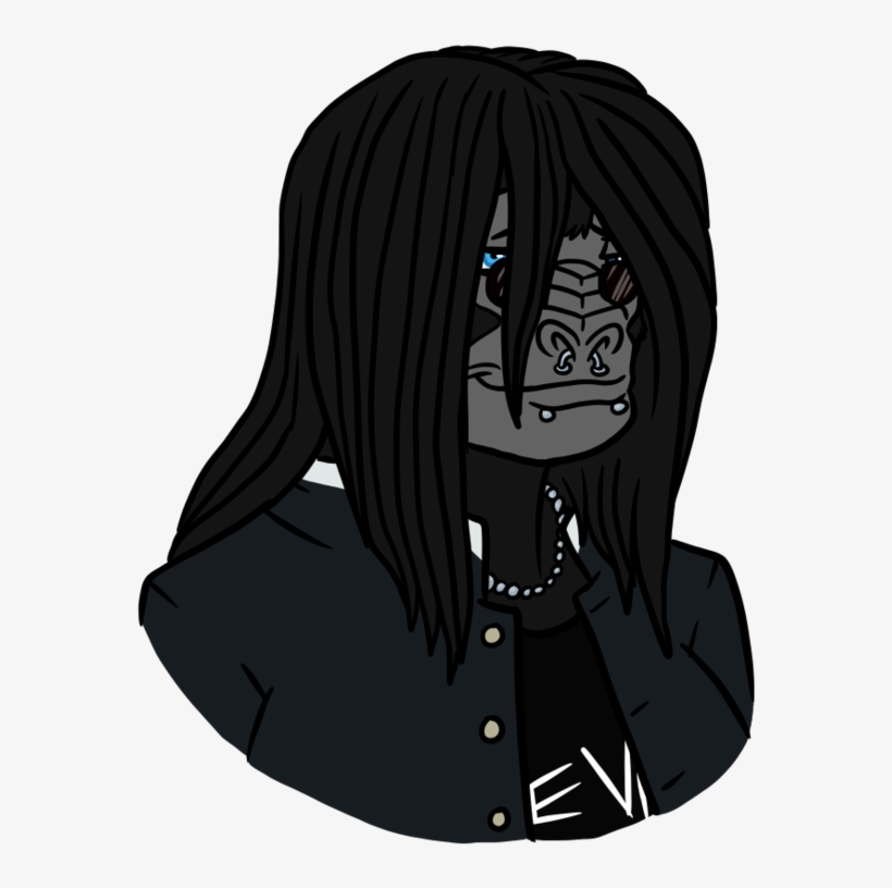 Docile Metal Head - Cartoon, transparent png download