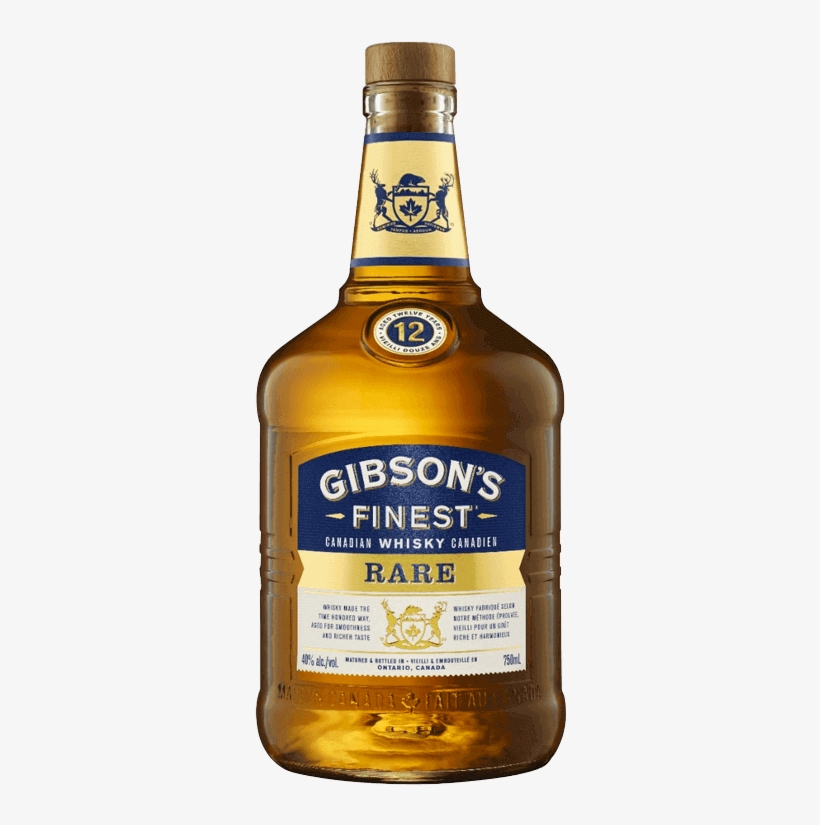 Gibson's Finest 12yr Whisky - Gibsons Finest, transparent png download