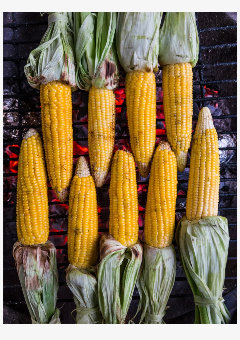 Corn On The Bbq ©aico Lind Web - Corn Kernels, transparent png download