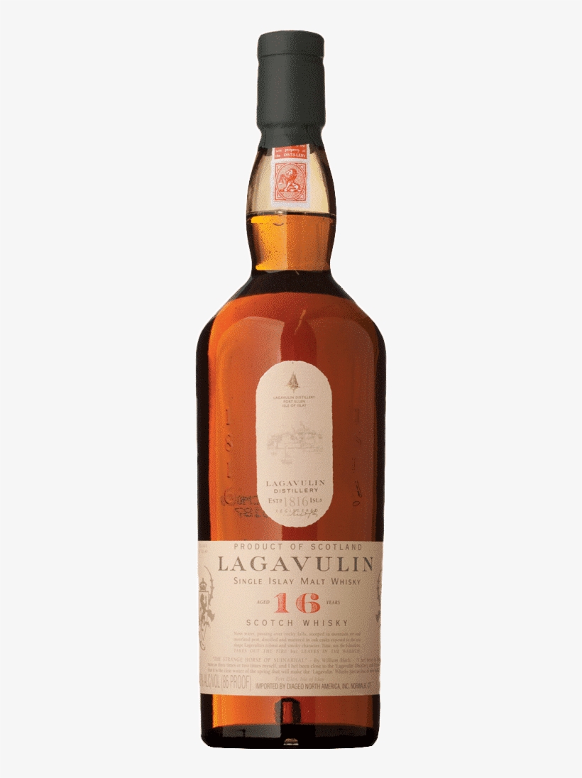 Lagavulin 16 Year Scotch - Lagavulin 16, transparent png download