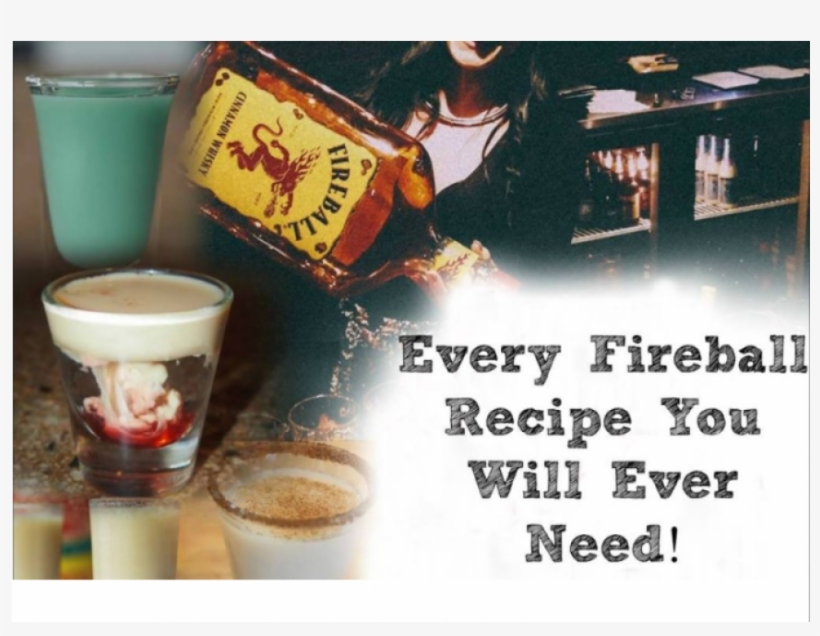 Fireball Whiskey Big Bottle, transparent png download