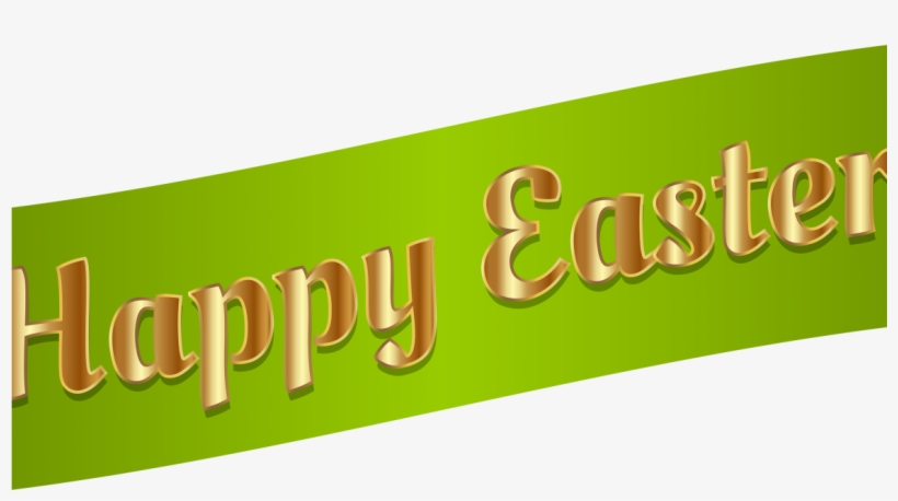 Easter Banner - Graphic Design, transparent png download