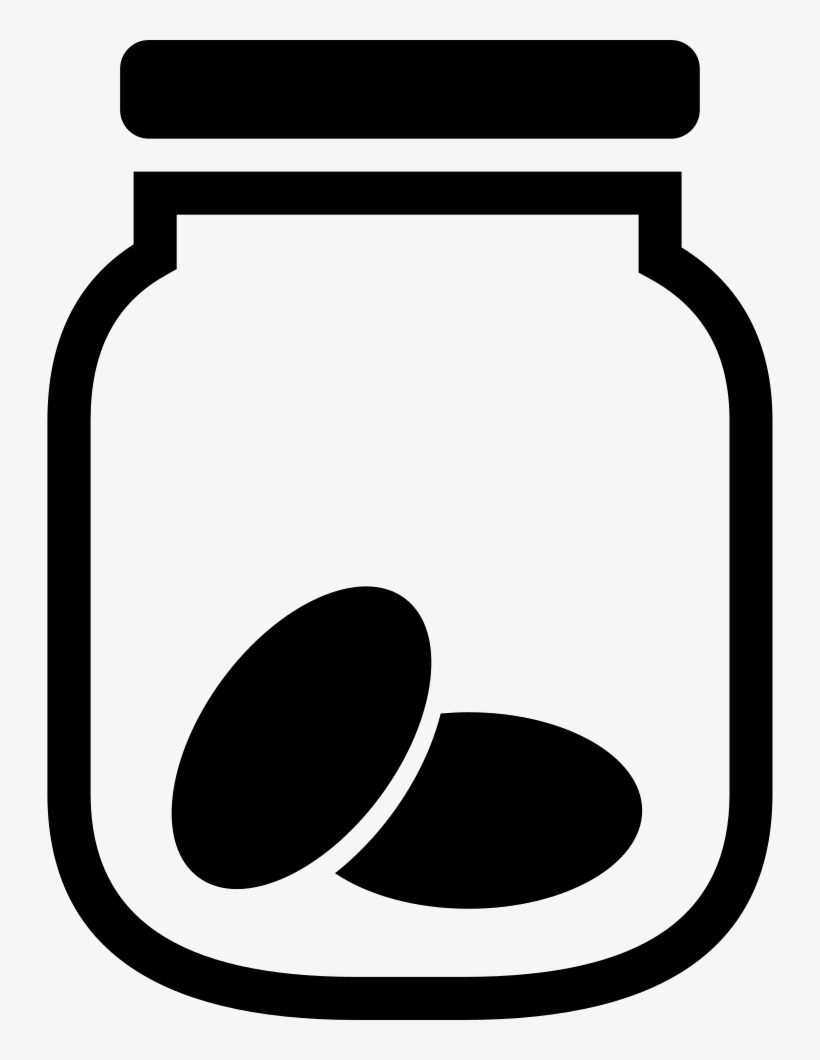 Cookies Couple In A Jar Like A Snack For Computer Workers, transparent png download