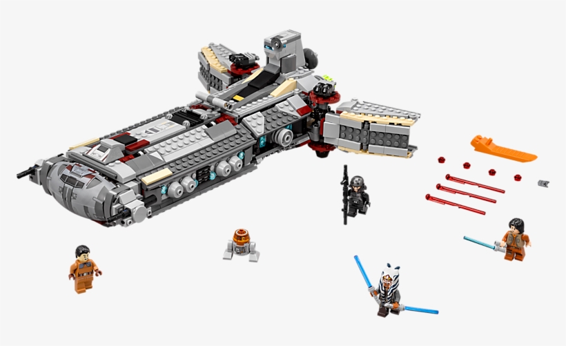 Rebel Combat Frigate - Lego Star Wars Rebel Combat Frigate, transparent png download