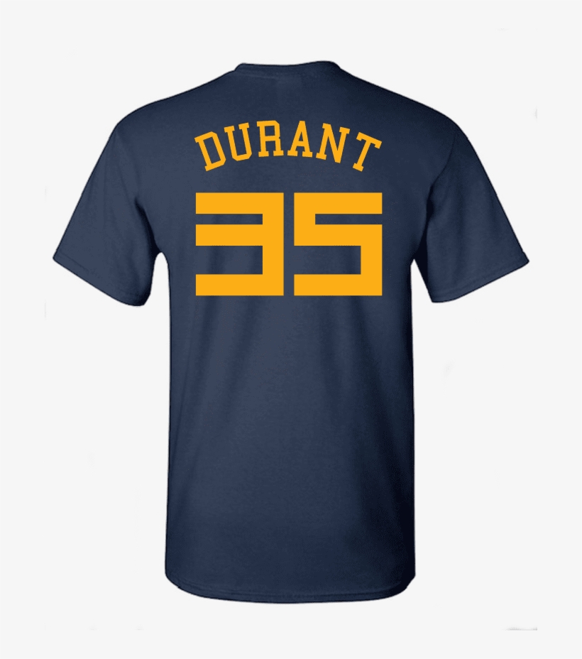 Men's Golden State Warriors Kevin Durant 2018 City - Active Shirt, transparent png download