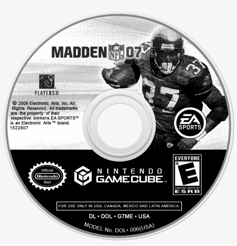 Madden Nfl - Teen Titans Gamecube Disc, transparent png download