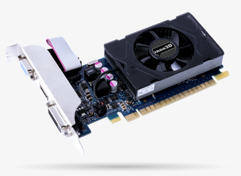 The Inno3d Gt 630 Is A Typical Low Profile Graphics - Inno3d Gt 730 2gb Gddr5, transparent png download