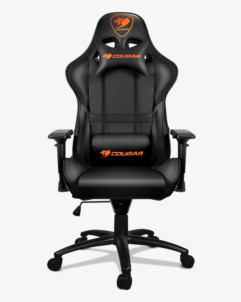 Armor Black - Cougar Armor Gaming Chair, transparent png download
