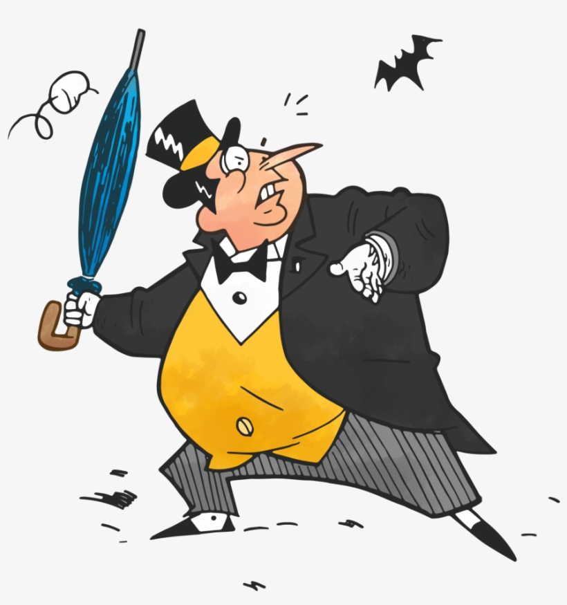 February 10 Is National Umbrella Day, And What Better - Penguin Books No Background, transparent png download