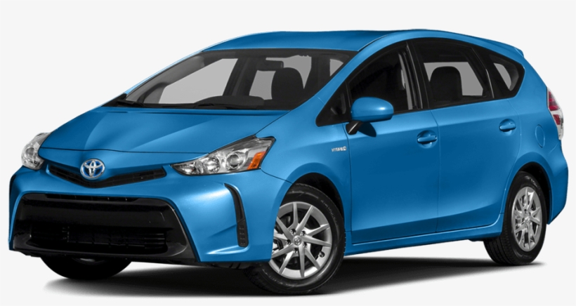 2017 Toyota Prius V Blue - Toyota Highlander Sport 2018, transparent png download