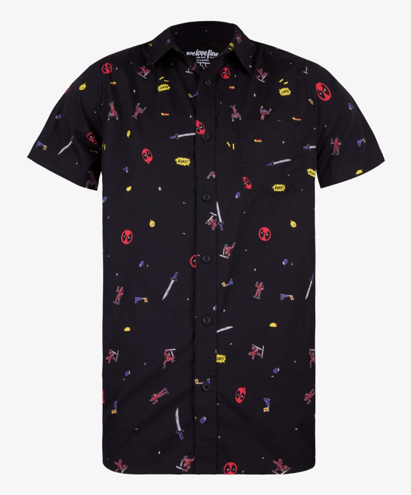 deadpool polo shirt