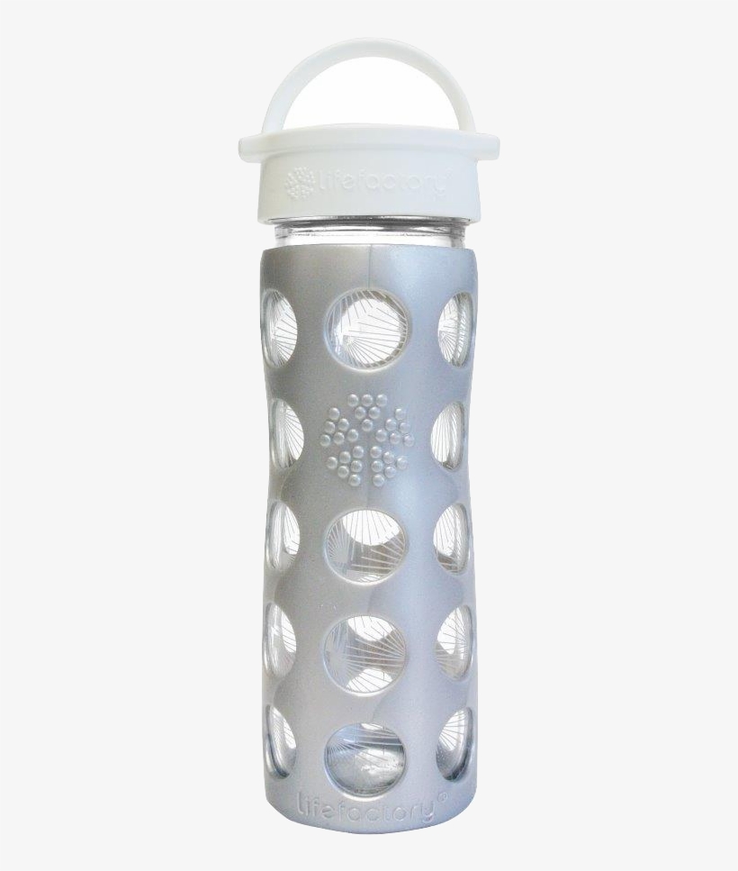 16 Oz Glass Bottle With Classic Cap And Silicone Sleeve - Bottle, transparent png download